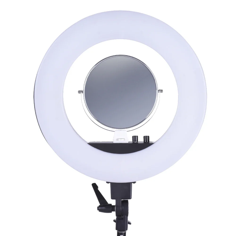 LED Selfie Ring Light CY-R50L  5500K Photo Studio Photography Photo Fill Ring Lamp with Tripod for iphone Yutube Live Video Make