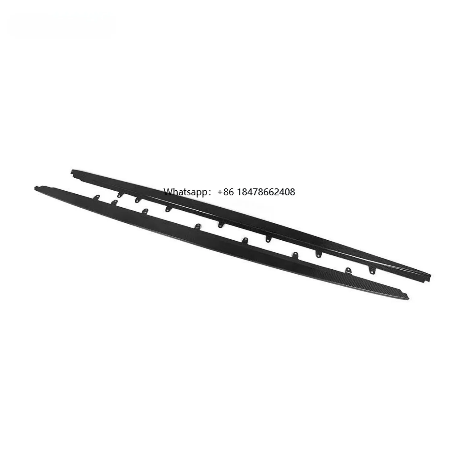 

Bestseller 2021-2023 Car Side Skirt Suitable for 5 Series G30 MP Style Dry Carbon Fiber Extended Side Skirt