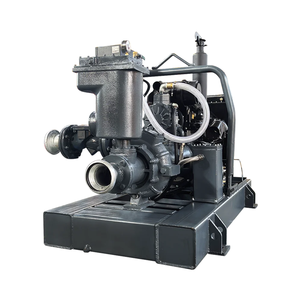 Pompa dell'acqua ad alta aspirazione per drenaggio minerario con generatore ad alto sollevamento a bassa energia