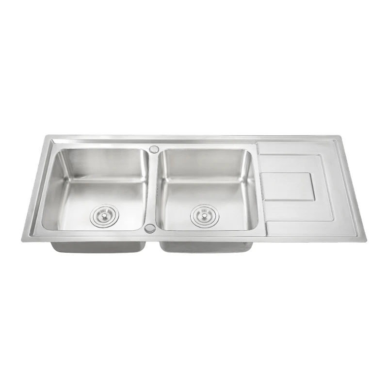 11650A industrial double bowl kitchen sink commercial under bar dump sink