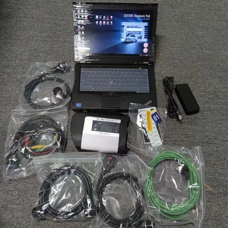

C4 SD Connect Multiplexer OBD2 Car Diagnostic Tool For Mercedes Benz Special Diagnostic Computer For Benz DTS Xentry