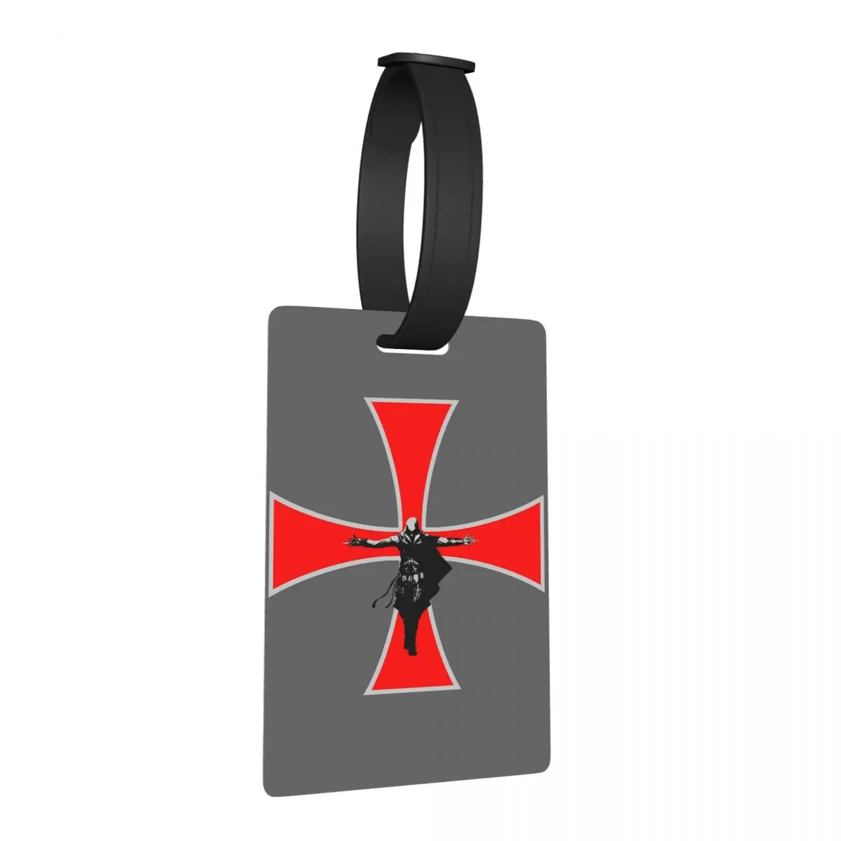 

Assassin's Creed Game Тамплиер Крест Багажные бирки Аксессуары для чемодана Дорожный багаж Посадная бирка Держатель этикетки ID Имя Адрес