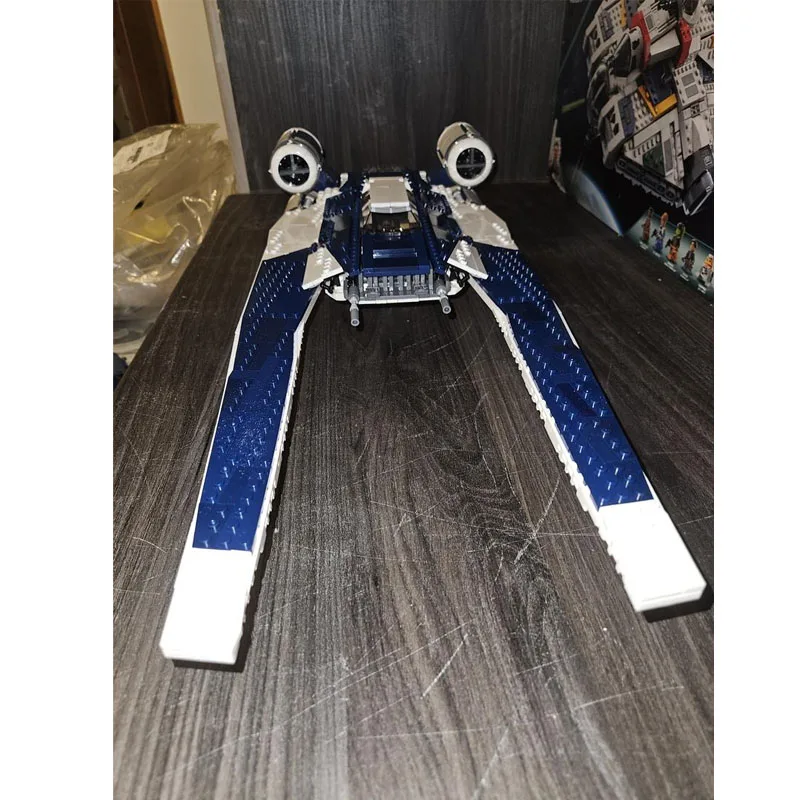 MOC-120702 Rogue One - UT-60D U Wing minifigura escala ladrillo modelo 1796 PartsMOC juguete para regalo de cumpleaños creativo para niños y niños