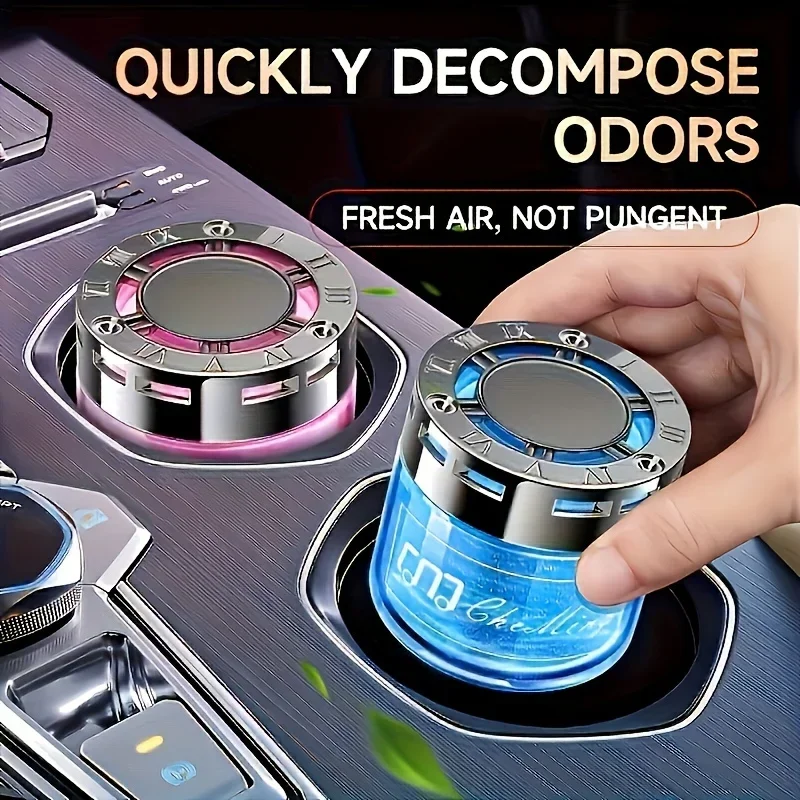 On board formaldehyde removing perfume aromatherapy accessories In car solid fragrance lasting fragrance