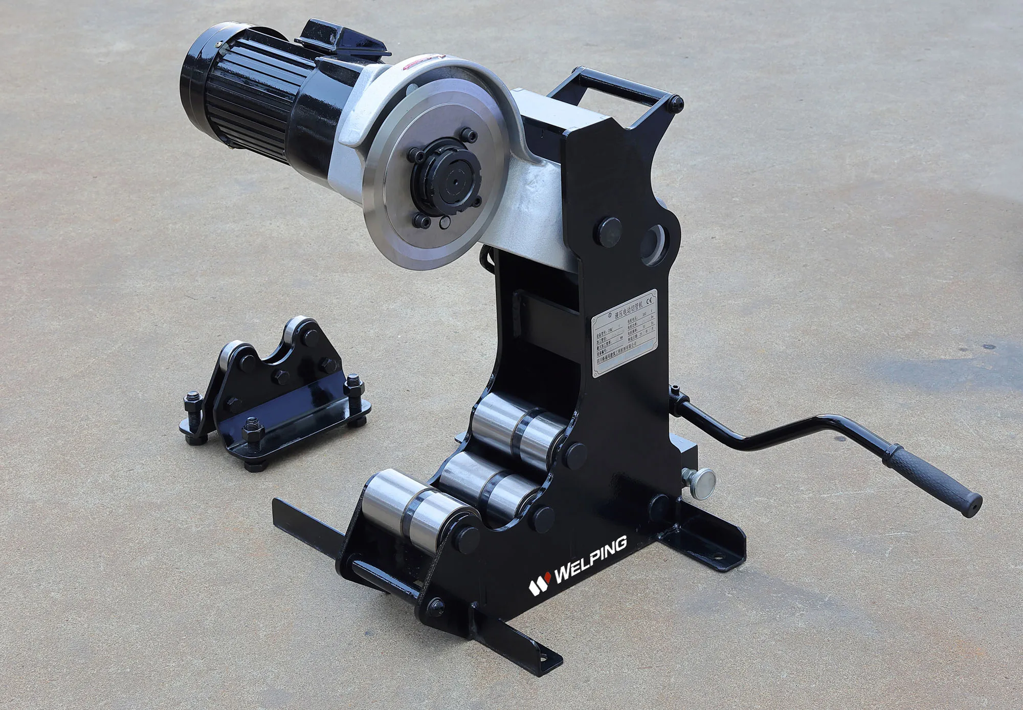 Factory  2 Inch to 8 Inch Electric Hydraulic Pipe Cutting Machine SS Pipes Cutters