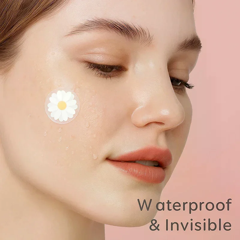 40/80/200 pezzi Fiore Viso Cura della pelle Acne Brufolo Patch Guarigione professionale invisibile