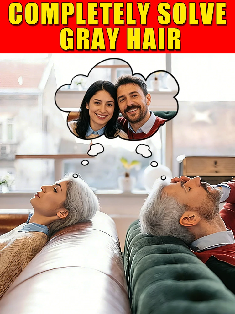 

Gray hair reversal essence, repairs gray and black hair, nourishes hair follicles.