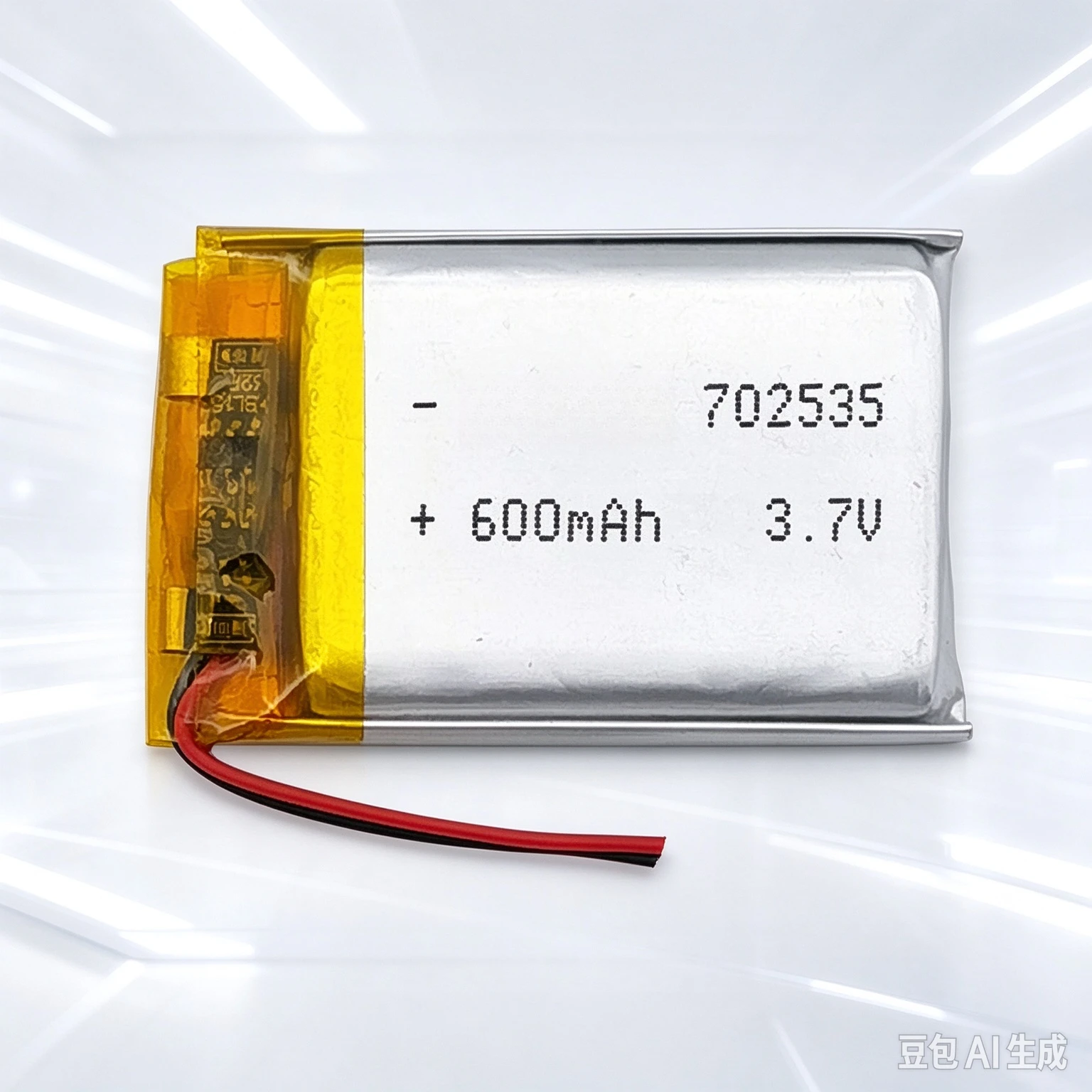 702535 Li-polymer Battery 3.7V 600mAh for Beauty Device Scanner LED Light