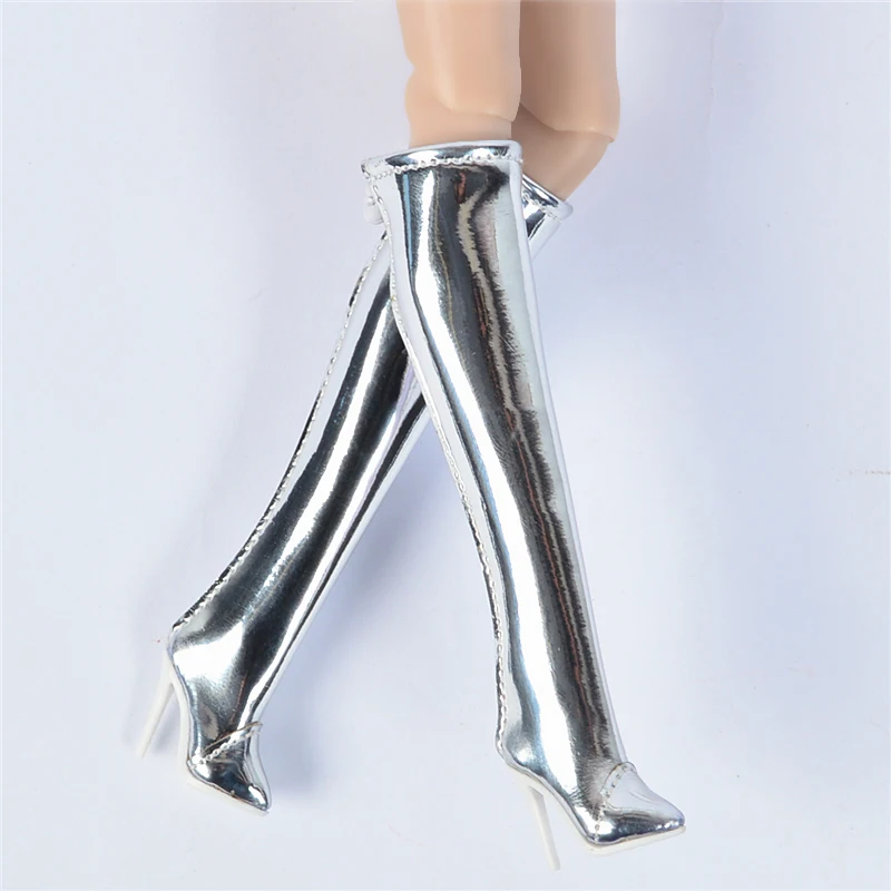 Doll toy Long shoes high quality fit for your FR2 FR6.0 Nuface boots Mirror matte true zipper F6