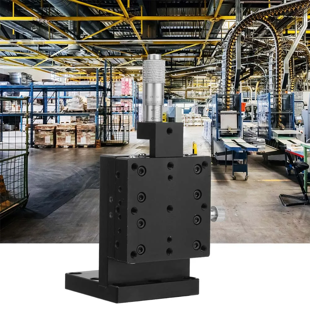 

Manual Linear Stages Trimming SEMZL60-ACR Manual Slide Table Trimming Linear Stage Roller 60*60mm