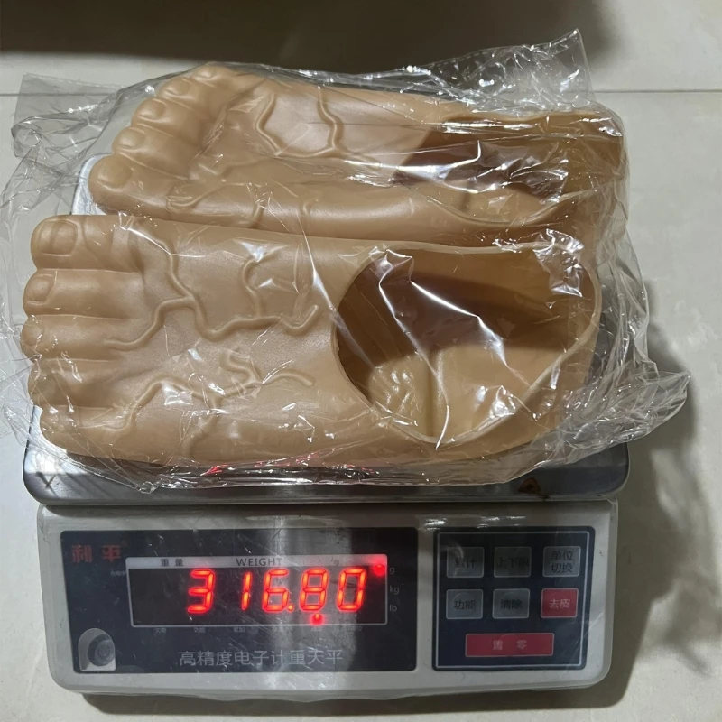 Halloween Cosplay Props Realistic Feet Shoe