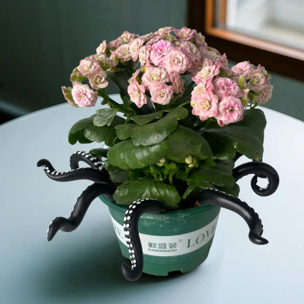 

Creative 7-piece Set Sea Tentacle Resin Decoration Resin Garden Decor Flowerpot Resin Decoration Plant Stakes Home