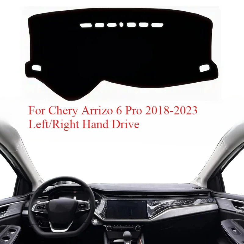 

Для Chery Arrizo 6 Pro 2018 2019 2020 2021 2022 2023, автомобильный защитный коврик для приборной панели, силиконовый нескользящий коврик, автомобильный солнцезащитный козырек