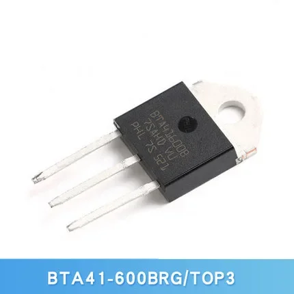 

5PCS BTA41-800B BTA41800B BTA41-700B BTA41700B BTA41-600B BTA41-1200B Three terminal bidirectional thyristor TO-3P high power