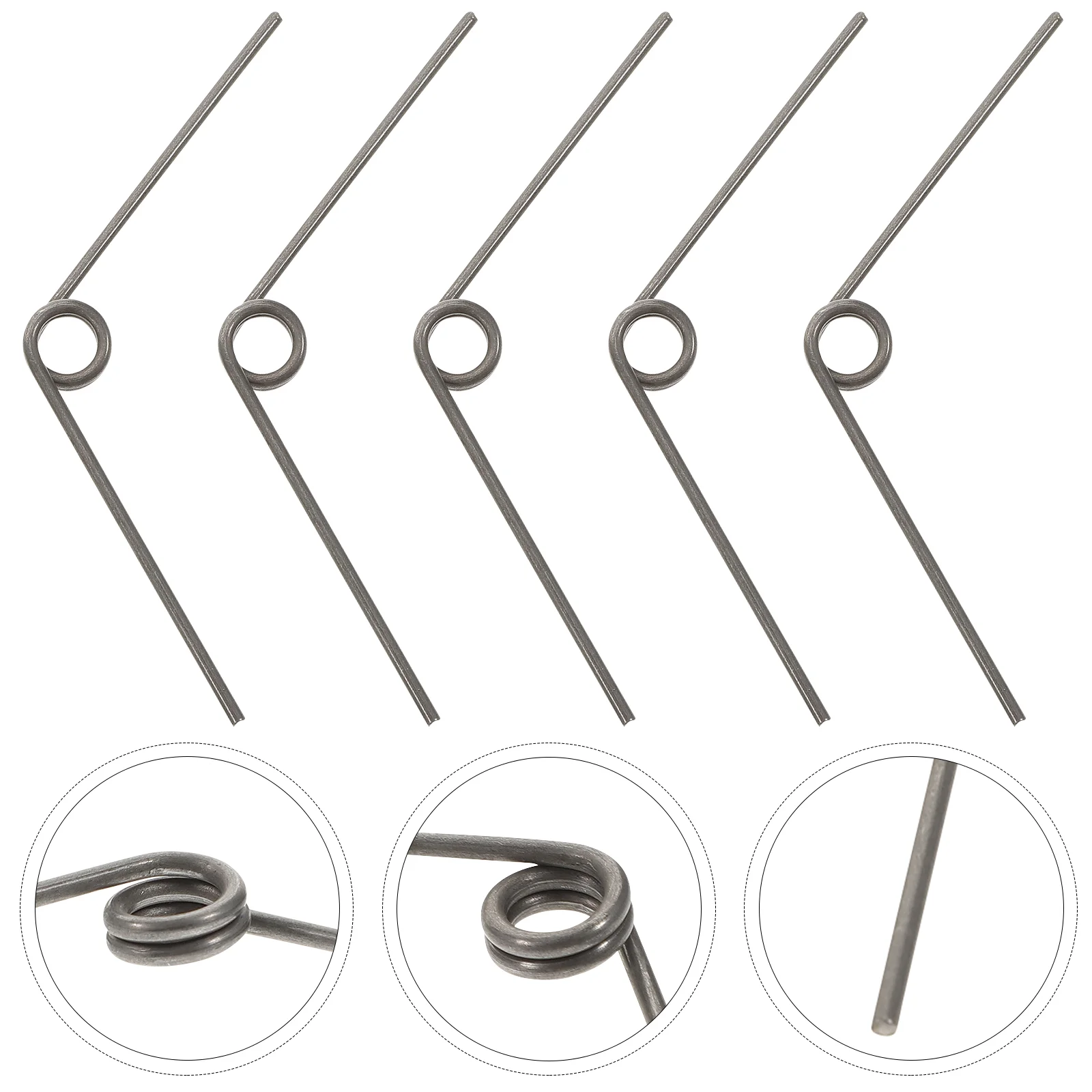 5 Pcs High Branch Scissors Handle Spring Replacement Springs for Pruners Garden Steel Parts Shears