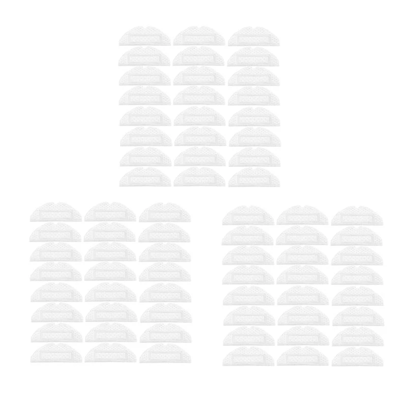 A23F-72Pcs Disposable Mop Cloth Replacement For Roborock S7 T7S Plus Robotic Vacuum Cleaner Pad Rags Spare Parts Kits