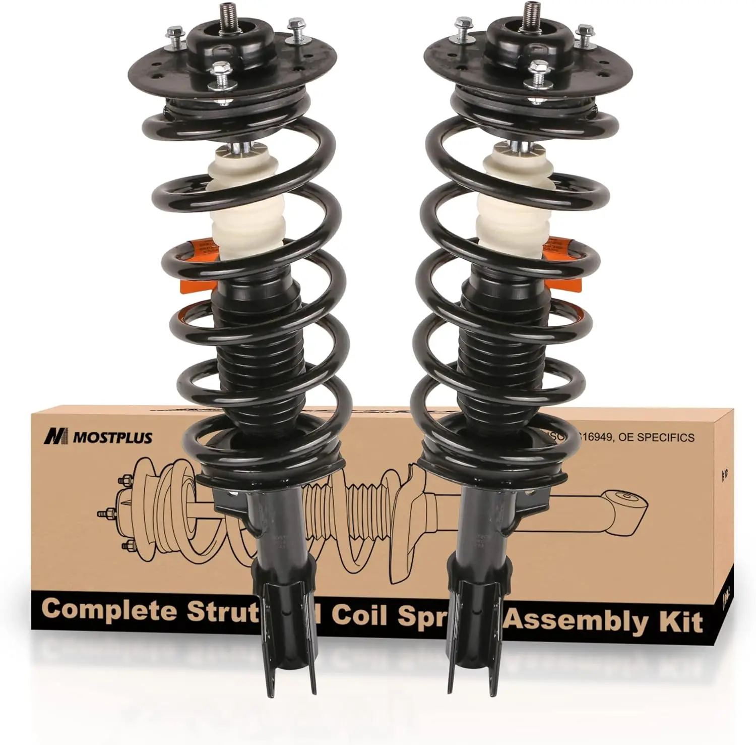 

Набор передних пар, быстрые полные стойки, амортизаторы 172210 172209, совместимые с Pontiac Torren 2006 2005-2006 Chevrolet Equin