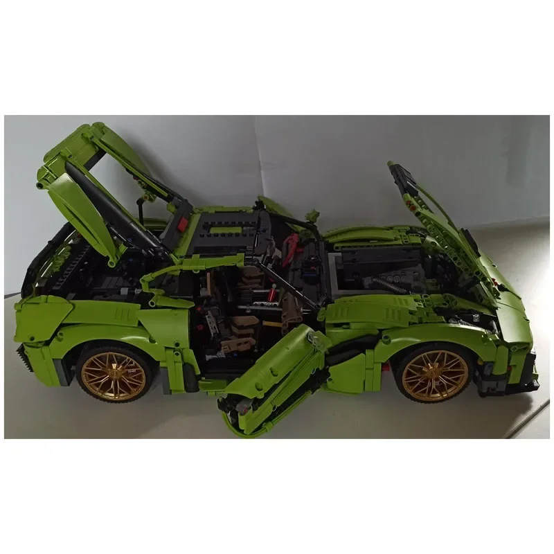 

MOC-173306 New Supercar C7 ZR1 Building Block Model 1:8 • 3658 Building Blocks Parts Kids Birthday Building Blocks Toy Gift