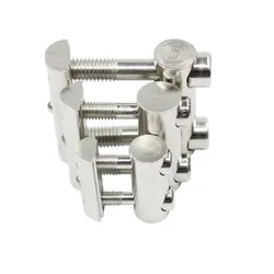 1PC Aluminum Profile Concealed whistle connector Shaft built-in Connector Metal Carbon Steel Whistle Butt Joint Fixture 30 40 45