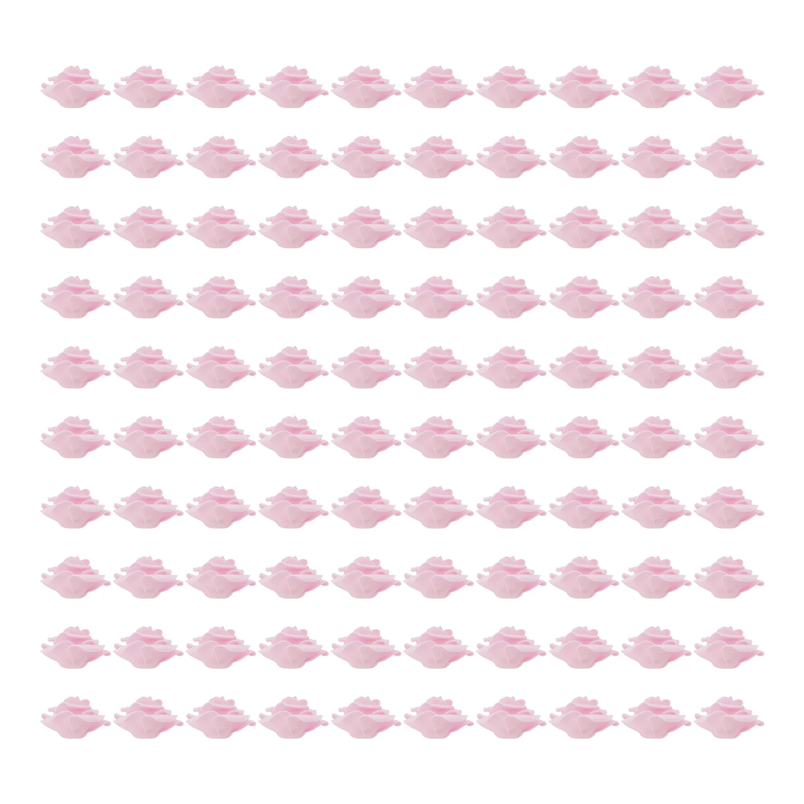 

100Pcs Artificial Rose Heads Pink 6cm Foam Lifelike Wedding Decor Flower Heads Toss Bridal Bouquet Centerpieces