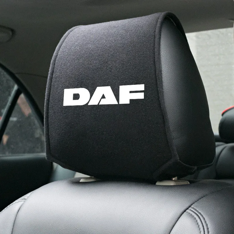 

Car Seat Headrest Pillowcase Cover Dustproof Car Universal Interior Accessories for DAF 106xf 105 cf85 Truck lf van accessories