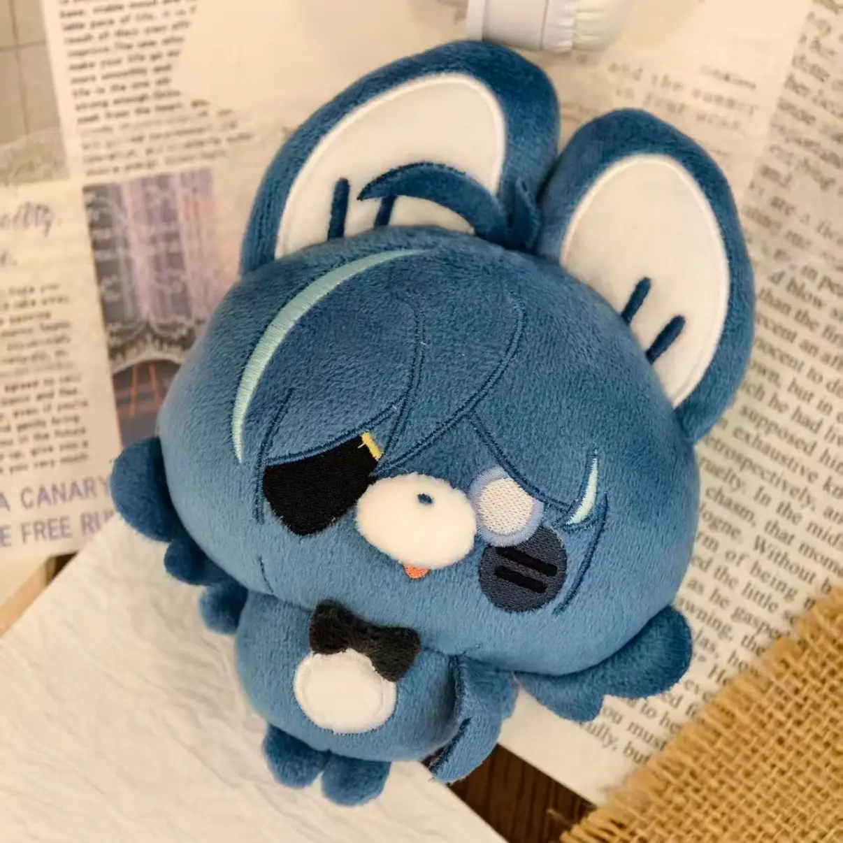 Kaeya Alberich Genshin Impact 10CM Game Cosplay Cotton Animal Body Cute Plush Cartoon Figure Pendant Fans Xmas Gift Halloween view 6