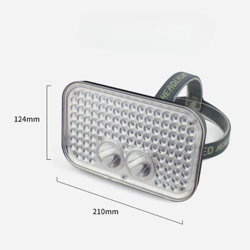 Faros de escorpión LED UV para caza de abejas, reflector de mano, linterna de cabeza de pesca para acampar, 10 horas, 4 modos