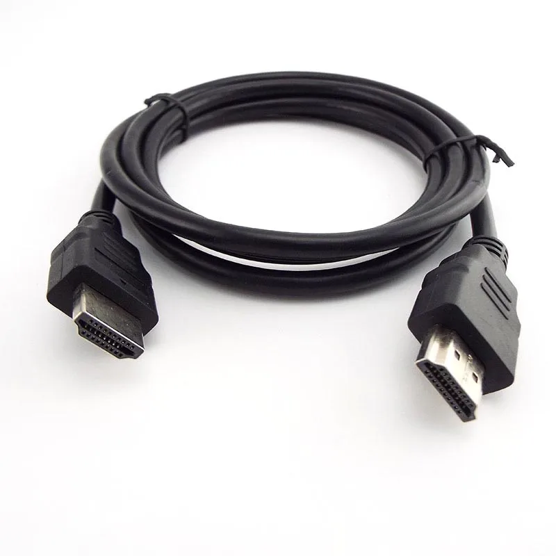 HDMI-compatible Cable Version 1.4 1080P 3D Connector Male-Male Cable For Splitter TV Box Projector PC 1.5m A1
