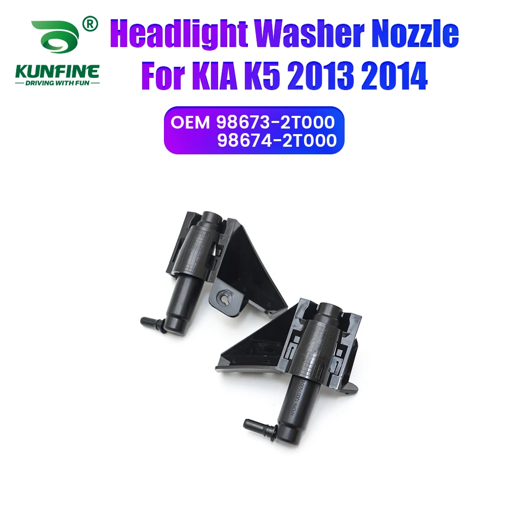 

Автомобильная фара, передний бампер, омыватель, распылительная насадка, крышка насоса для фар для KIA K5 2013 2014 98673-2T000 98674-2T000