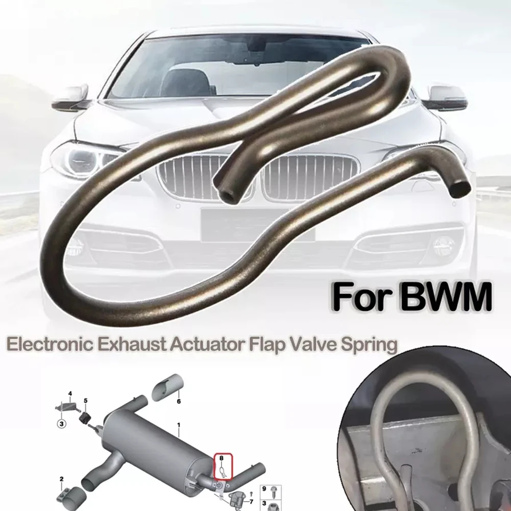 Elektronischer Abgasantrieb, Klappenventil-Federclip für BMW 1, 2, 3, 4, 5, 6, 7, 8, Serie X-Modelle 18307620323