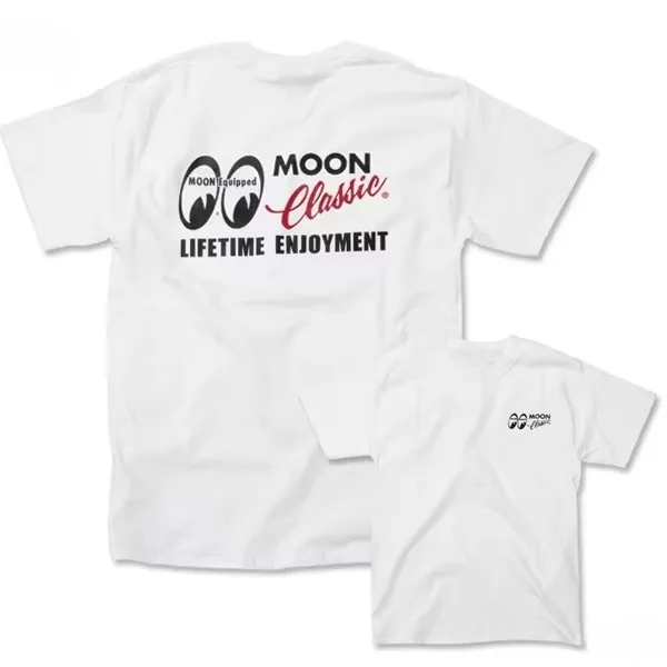 Custom Cycle Honmoku Yokohama Mooneyes Hot Rod Retro Car Culture Brand Graphic T-Shirt Cotton Men Women Streetwear Tee