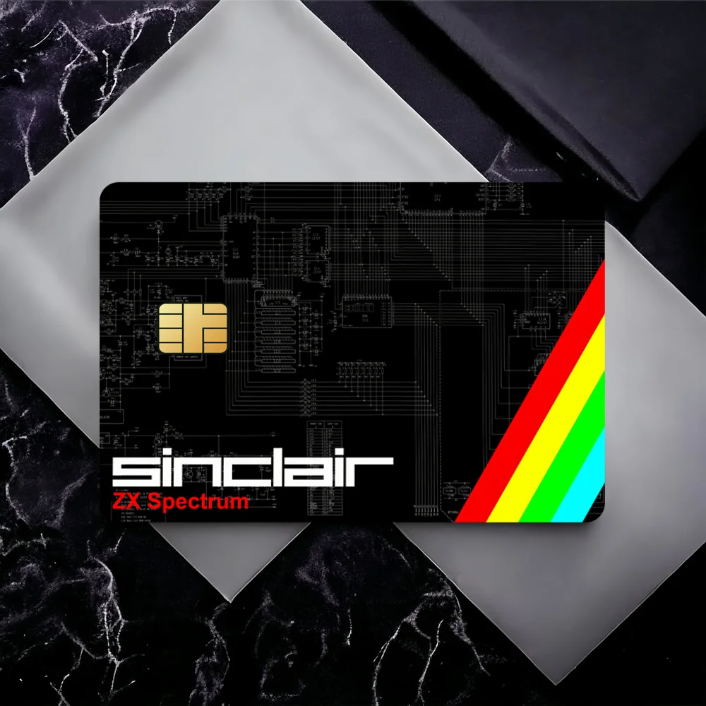 الرجعية سنكلير Zx الطيف بارد الأزياء خدش نمط ملصقات جديدة للماء الديكور غطاء بطاقة 4 قطع