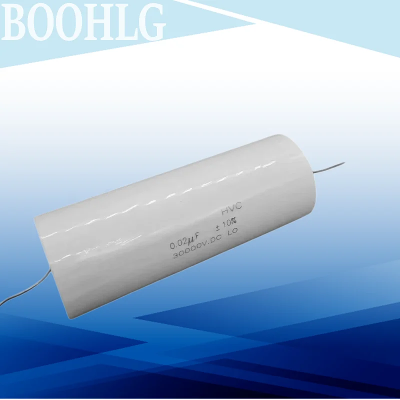 1-個高電圧、誘導、無極性フィルムコンデンサ-002uf-202-30kv-30000v-46x120mm