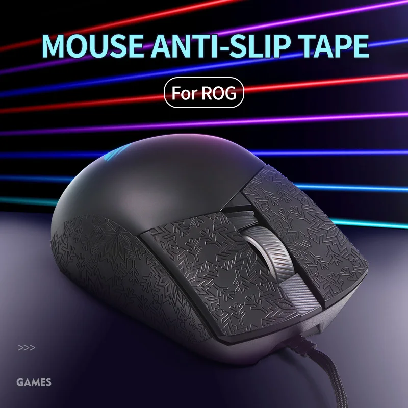 Anti-SLIP แผ่นสติกเกอร์สําหรับ ROG Gladius III Gladius II Harpe Ace Aim Lab Edition เมาส์เทป Sweatproof GAMING MICE ผิว