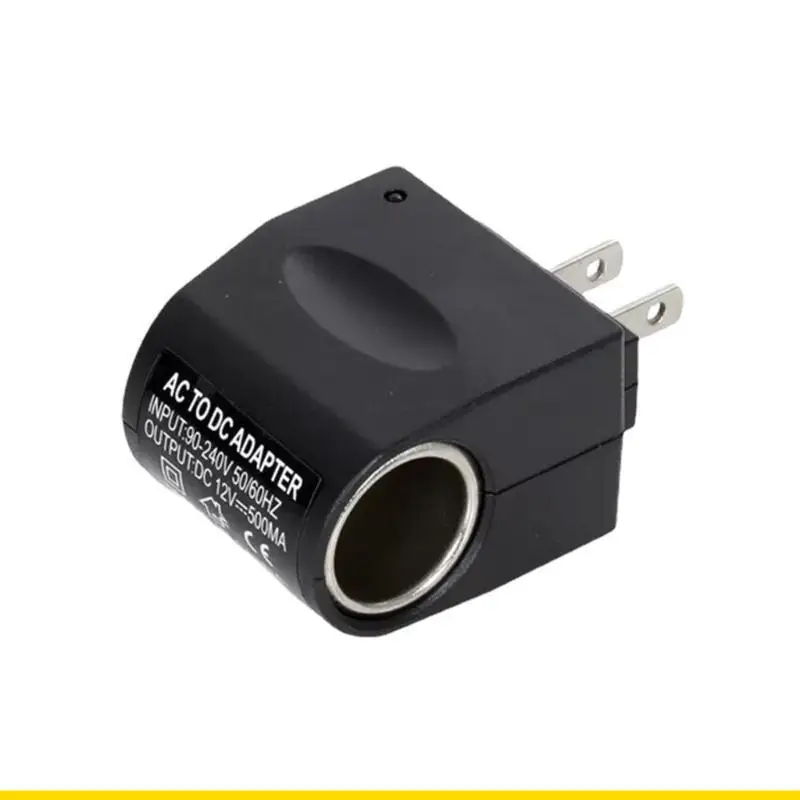 

SZCH AC220V To DC12V Auto Accessories Converter EU US Plug Cigarettes Adapter