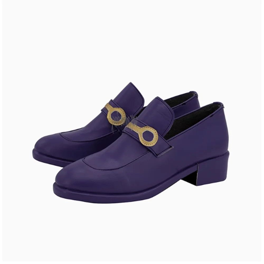 Higashikata Josuke Cosplay chaussures femmes hommes Cos Porple Anime chaussures ------   personnalisé