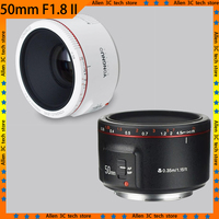 Original YONGNUO YN50mm F1.8 II Lens Auto Focus AF MF 0.35m Focus Distance Large Aperture Camera Lens For Canon Camera Accessory