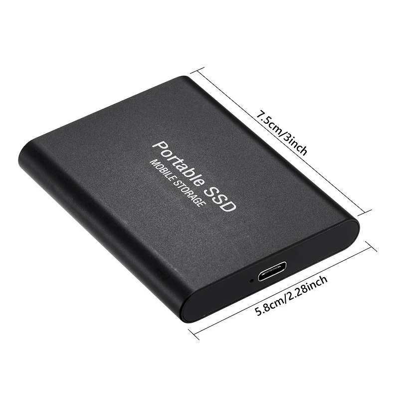 Lenovo New Portable 2TB SSD 4TB 16TB External Hard Drive Type-C USB 3.0 High Speed 8TB External Storage Hard Disks For Laptops