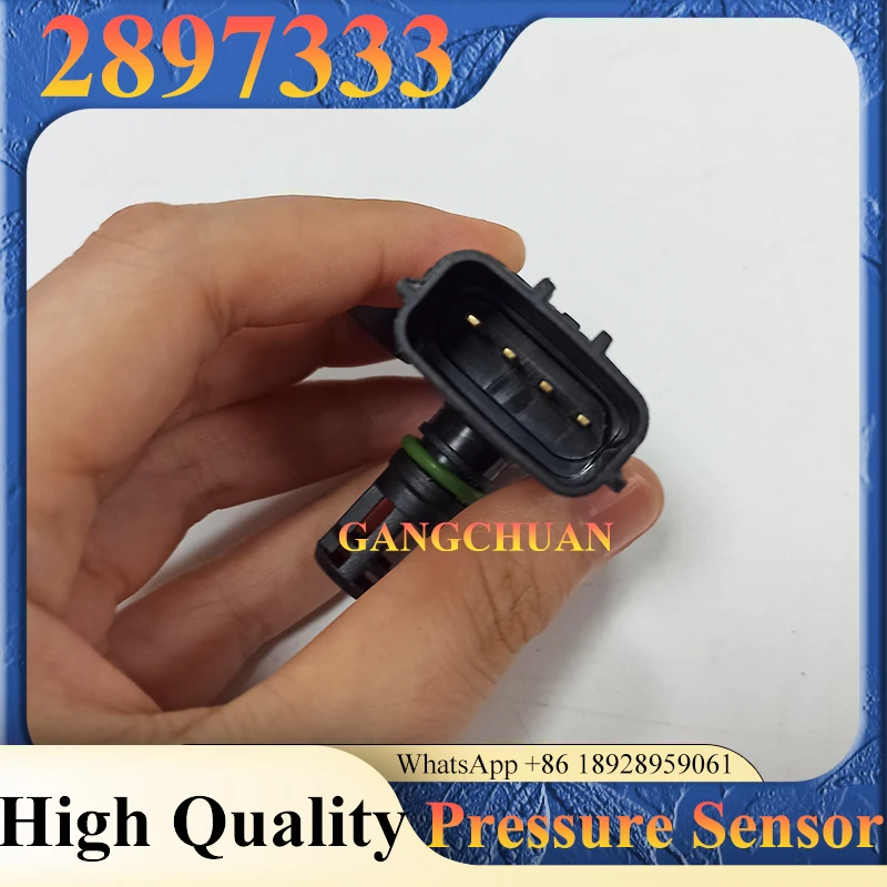 Los accesorios de excavadora son adecuados para el interruptor del sensor de presión de aire PC200-8 2897333 piezas nuevas de alta calidad