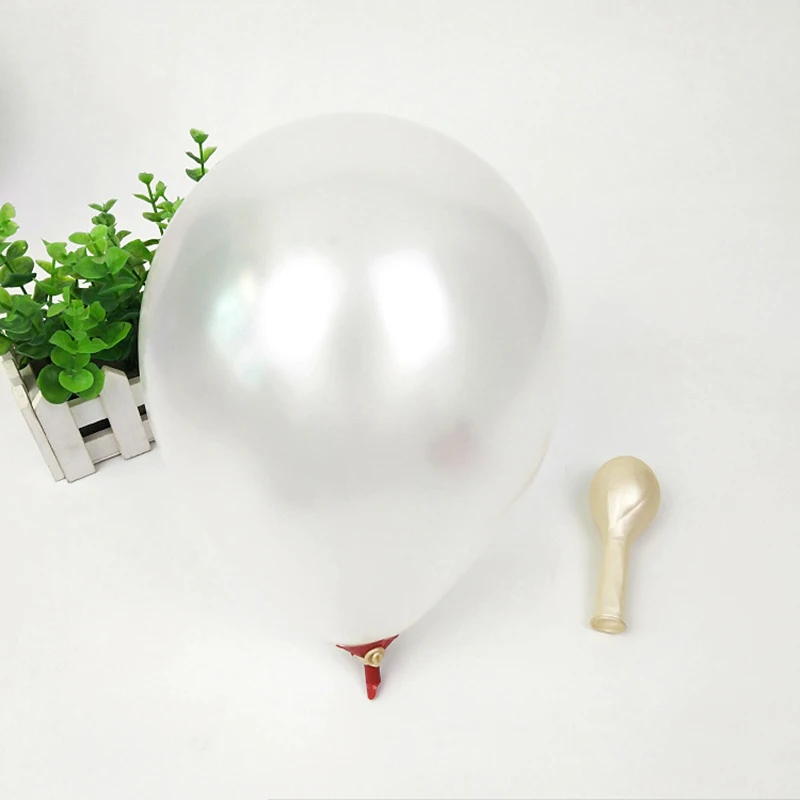 50 Stücke Latex Perle Weiße Luftballons Hochzeit Geburtstag Party Dekoration Aufblasbare Luft Gold Ballon Schwarz Ballon Rosa Balon Roten Ball