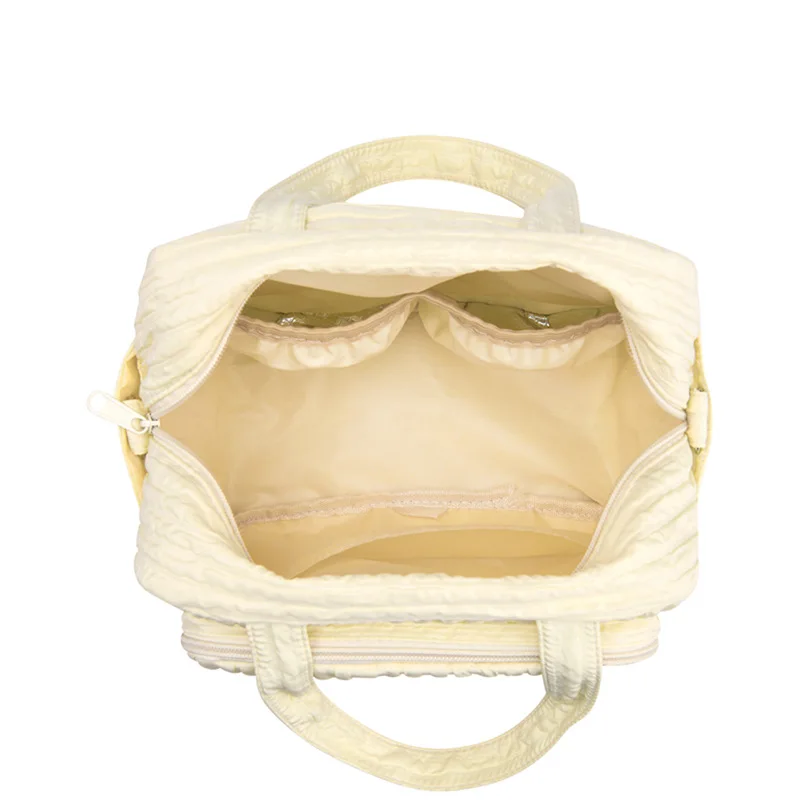 Kawaii ميفي أرنب الأم حقيبة الكرتون ميفي بوريس حقيبة يد أمي تحمل الطفل الكتف حقيبة كروسبودي زجاجة حفاضات حقيبة التخزين #6