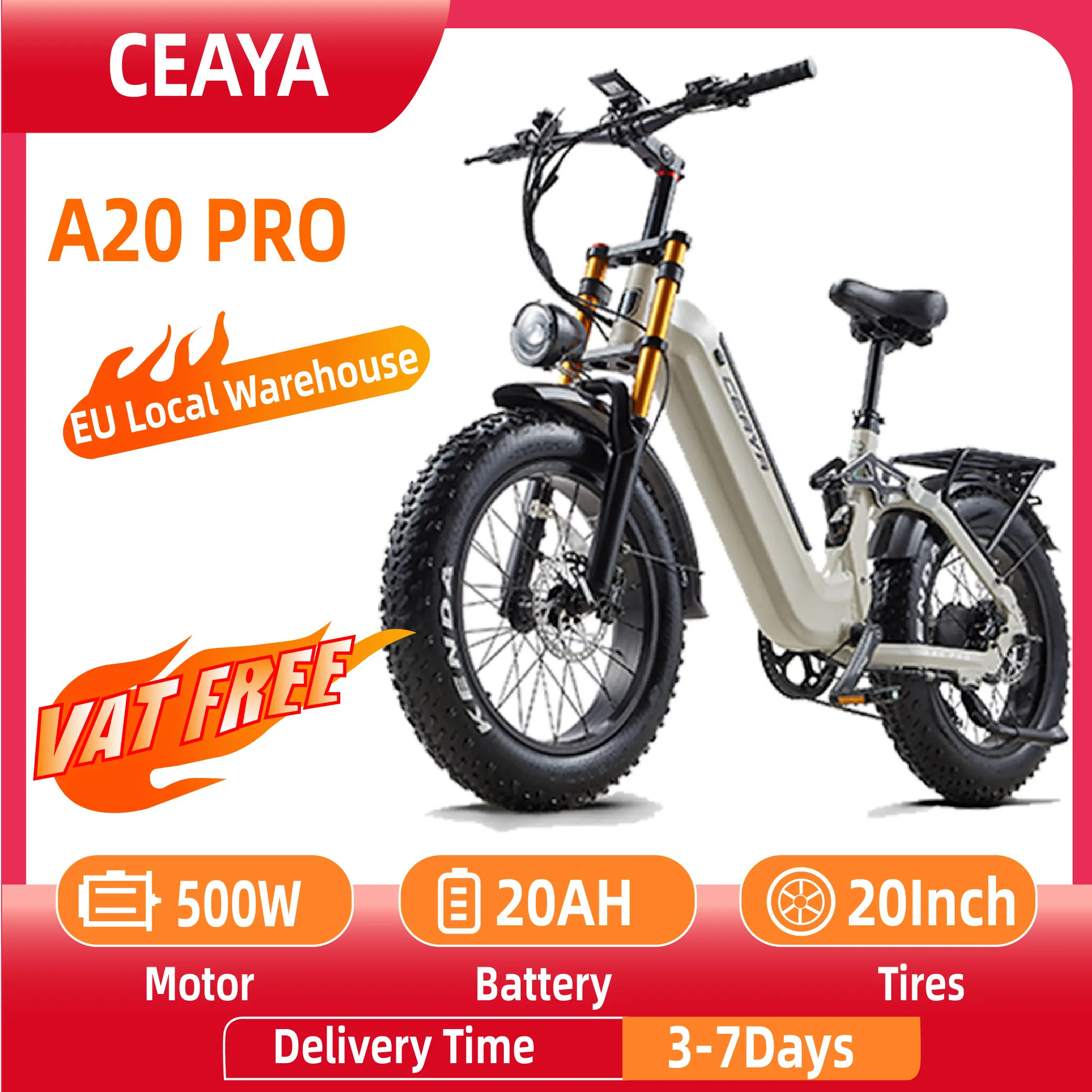 CEAYA A20PRO Elektrische Fiets: Een Gedetailleerde Beoordeling van Kracht, Comfort en Alledaagse Prestaties