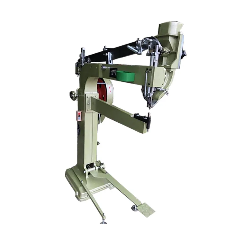 USUN model :US-506F 36inch deep throat Auto-feeder PP corrugated box riveting machine