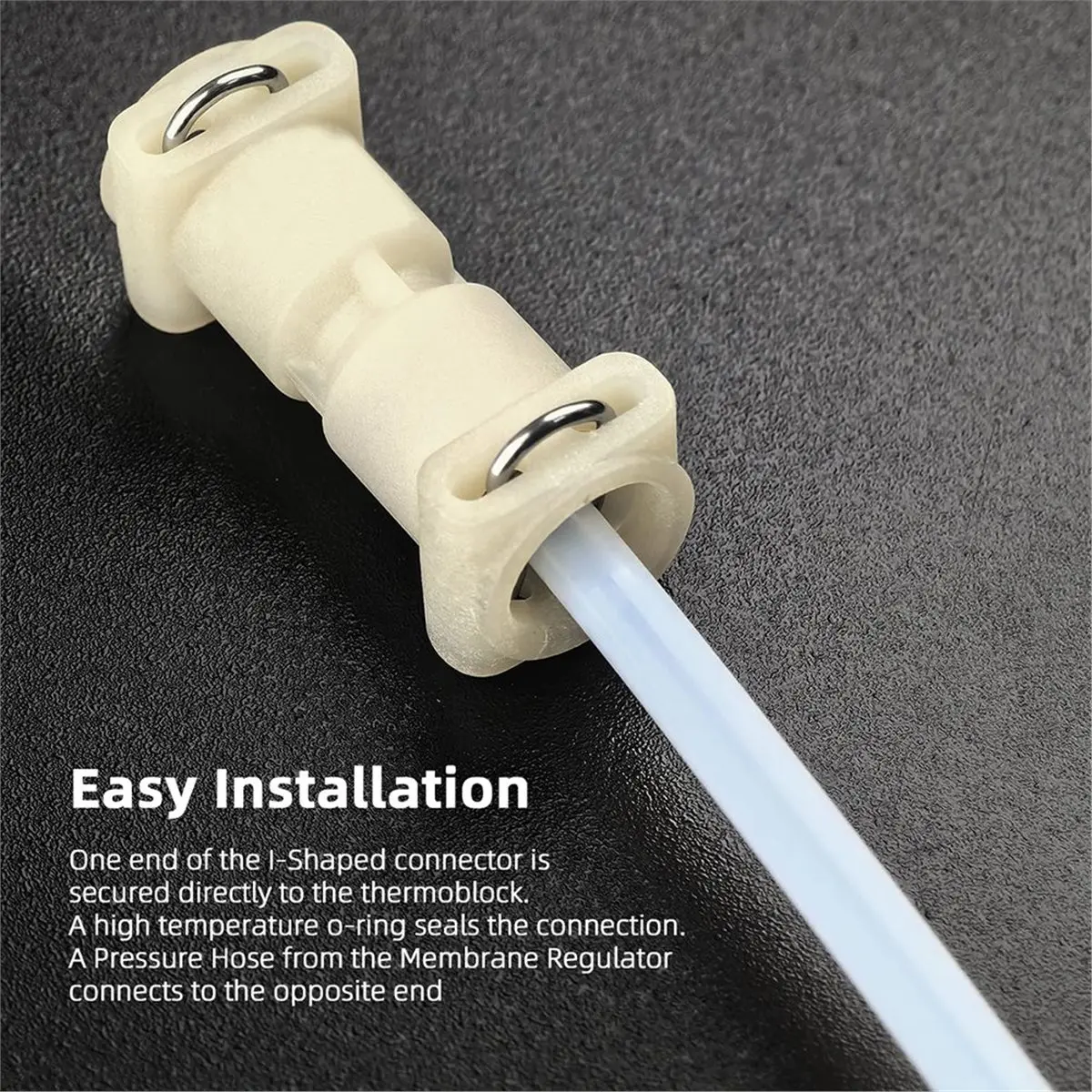 A62K Coffee Maker I-Shaped Fluid Connector for C E F S X Z Series, I-Form Thermoblock Connector Spare Part