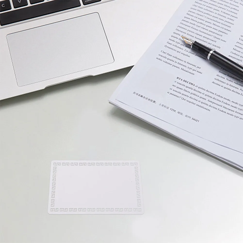 

10Pcs Sublimation Blank Aluminum Alloy Business Cards 86x54mm Double Sided Printable Metal Cards DIY Badge Name Tag