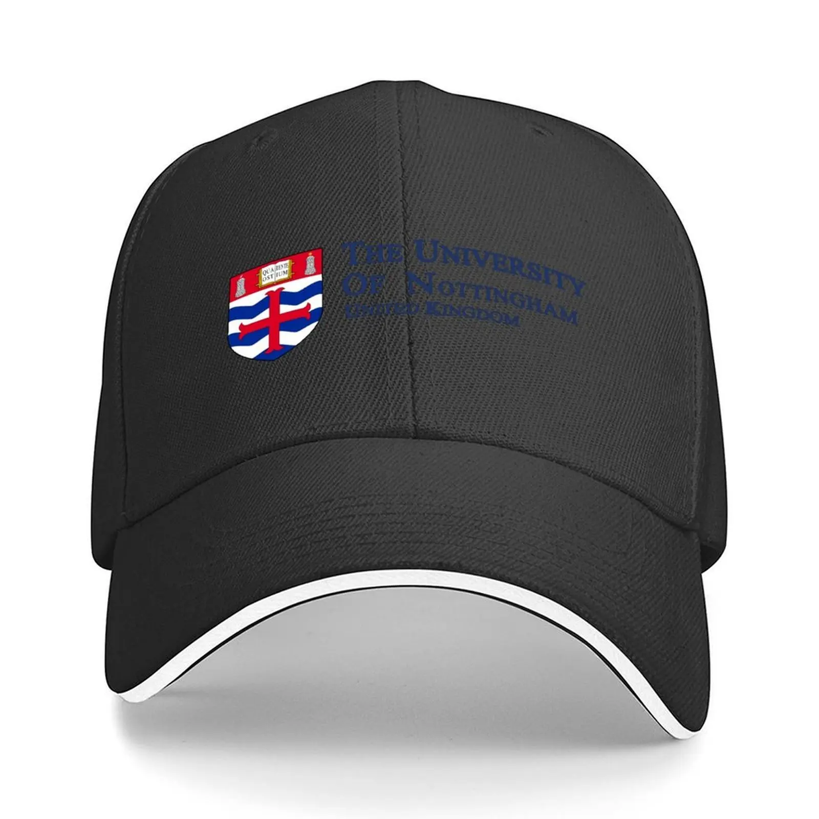 

The University Of Nottingham United Kingdom Baseball Cap Snapback Cap Gentleman Hat derby hat designer cap Men Women's