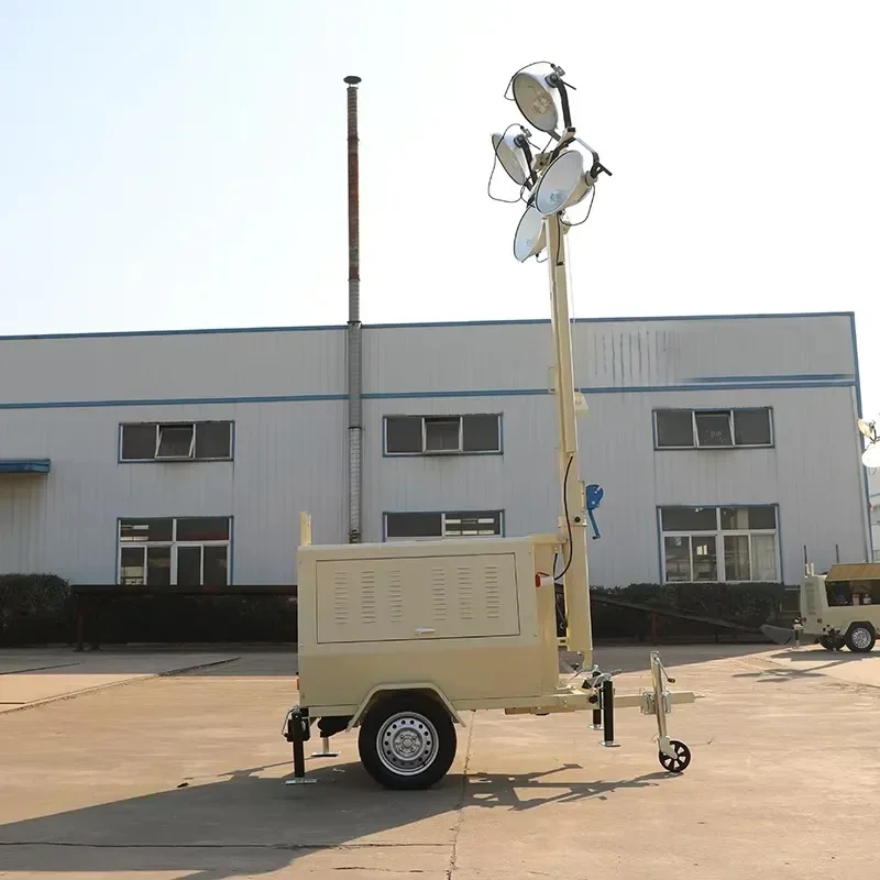 Mobile Lighting Tower Mast 5m 7m 9m Lighting Tower