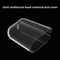 1 Pc Transparent Toothbrush Head Dustproof Cover Caps Suitable for Universal Sonic Electric Toothbrush Head Protector