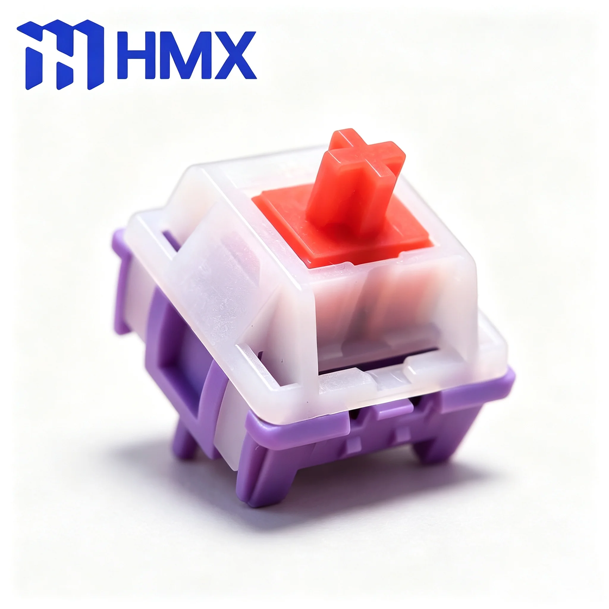 HMX Grape Soda Switch 3.5mm Clacky HP Tactile Keyboard Switches Crisp Sound Switch Mechanical Keyboard HMX P7 POM Steady Tactile