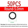 50 piezas de círculos de 5.0 mm